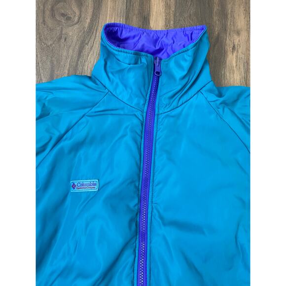 VTG Women Columbia Radial Sleeve 3M Thinsulate reversible ski jacket coat M - Picture 2 of 9